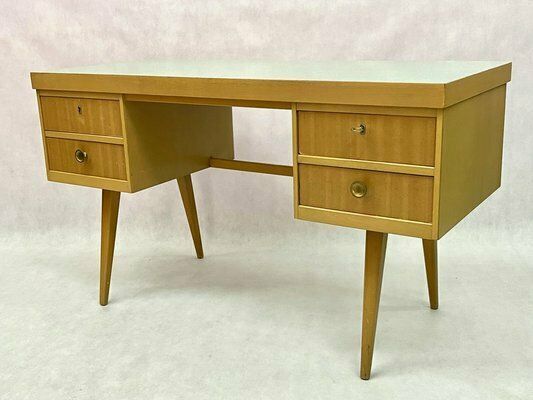 Mid Century German Desk From Ekawerk Horn Lippe, 1960s photo vintage