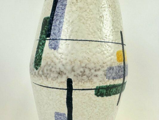 Mid Century Floor Vase By Bodo Mans For Bay Keramik, 1960s photo furniture