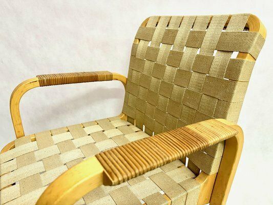 Model 45 Lounge Chair By Alvar Aalto For Artek, 1970s photo buy