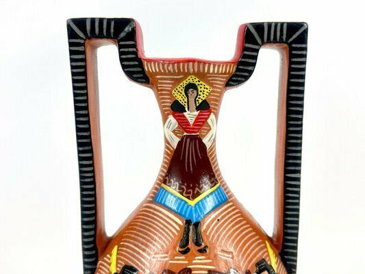 Sardinian Terracotta Amphora Attributed To Carmen Nuovo, 1970s photo 629.0