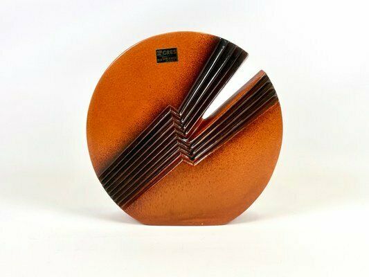 Mid Century Italian Vase By Ennio Lucini For Star Ceramiche Vicenza, 1970s