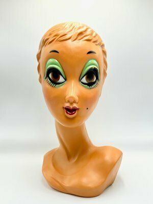 Twiggy Manekin Head From Huard, 1971 photo furniture