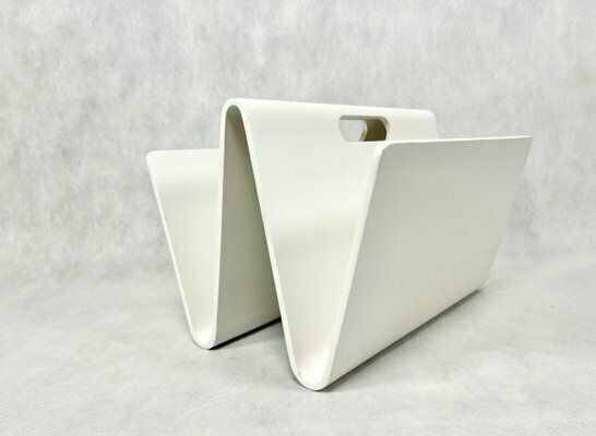 Magazine Rack In Plywood In The Style Of Alvar Aalto, 1980s photo for sale