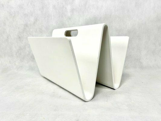Magazine Rack In Plywood In The Style Of Alvar Aalto, 1980s photo Home Decor