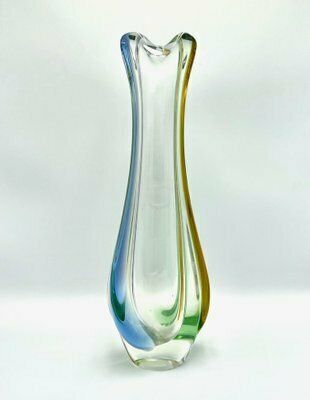 Rhapsody Glass Swan Attributed To Frantisek Zemek For Sklan Mstisov, 1960s