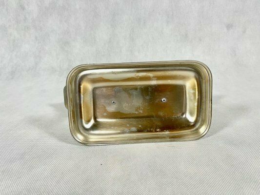 photo furniture Art Deco Silver Plated Candleholder From Quist, Esslingen, 1950s