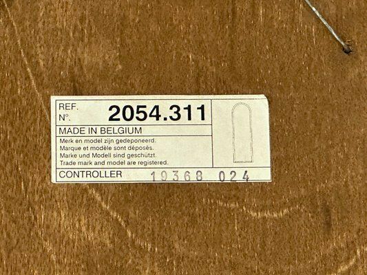 Belgium Brass Mirror From Deknudt, 1970s, Set Of 2 photo vinterior