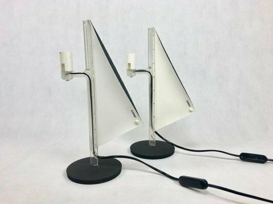 Nautilus Table Lamps By Barbaglia & Colombo For Italian Luce, 1990s, Set Of 2 photo buy