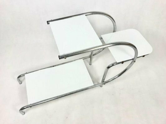 photo furniture Vintage Flower Stand By Emile Guyot For Thonet, 1950s