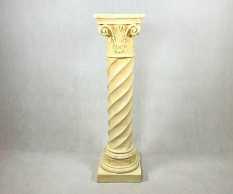 Vintage Roman Column Flower Stand Pedestal, 1980s photo for sale