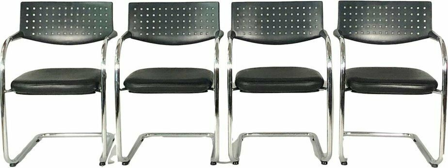 Visavis Chairs By A. Citterio For Vitra, 2000, Set Of 4