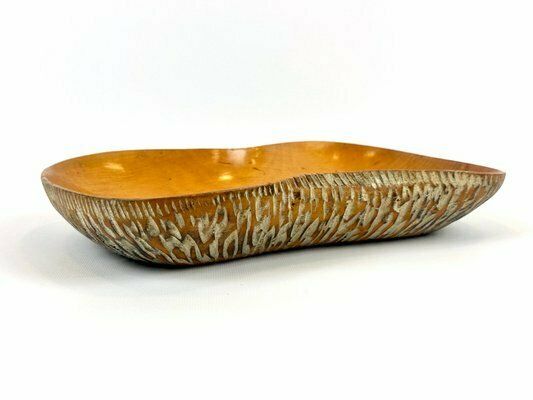 250.0 Italian Wooden Bowl By Aldo Tura For Macau Cusan, Milan, 1950s photo