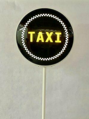 Yellow Cab New York Taxi Floor Lamp/Sign, 1990s photo buy