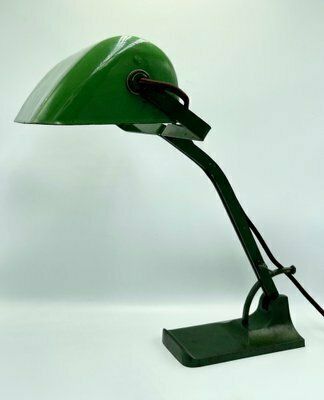 Vintage Bankers Desk Lamp From Astral, 1940s photo buy