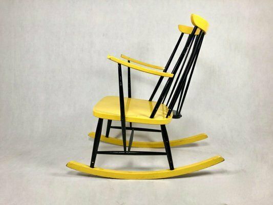 Furniture Mid Century Rocking Chair Attributed To Lucian Ercolani For Ercol, 1960s photo