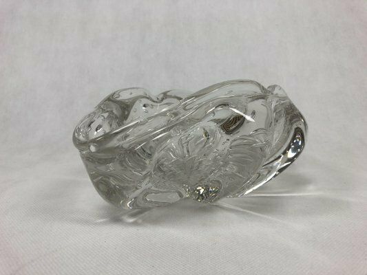 Bohemian Glass Bowl Attributed To Josef Hospodka For Chribska Sklarna, 1960s photo for sale