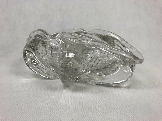 Bohemian Glass Bowl Attributed To Josef Hospodka For Chribska Sklarna, 1960s photo 126.0