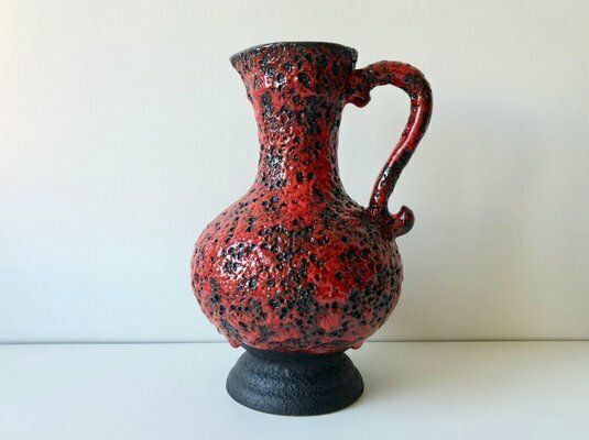 Cermic Fat Lava Pitcher No 70 20 From Walter Gerhards, 1970s, 1960s photo for sale