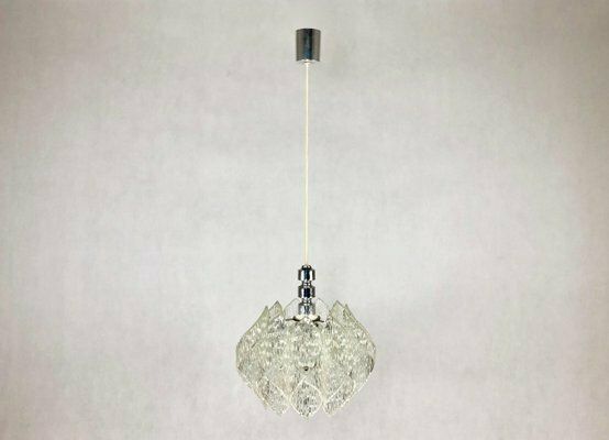 Space Age Acrylic Glass Pendant Lamp, 1960s photo furniture