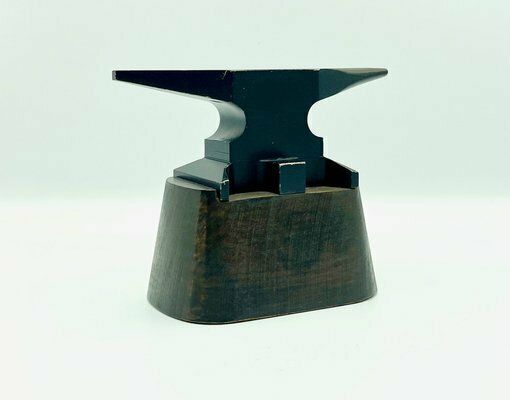 photo furniture Mid Century Bronze Jewelry Anvil Paperweight Sculpture, 1950s