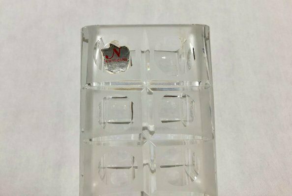 photo furniture German Crystal Vase From Nachtmann, 1970s