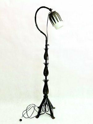 Polish Brutalist Iron Floor Lamp, 1970s