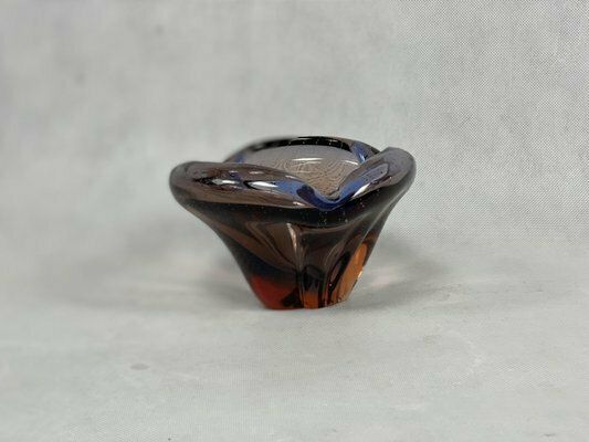 Art Buble Murano Glass Ashtray From Made Murano Glass, 1960s photo vinterior