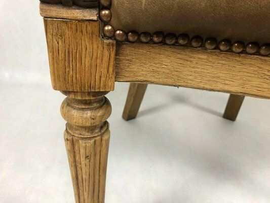 Louis Philippe Office Chair In Oak, 1800s photo Furniture