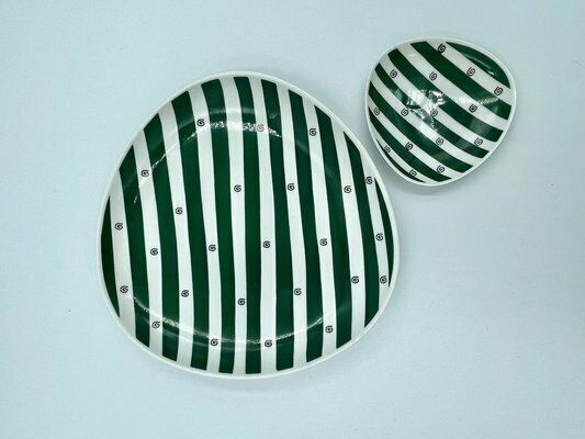 New Look Porcelain Plates From Metzler & Ortloff, Germany, 1960s, Set Of 2 photo 210.0