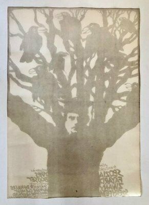 Poster For The Film Judge Fayard Called Sheriff By W. Terechowicz, 1970s photo furniture