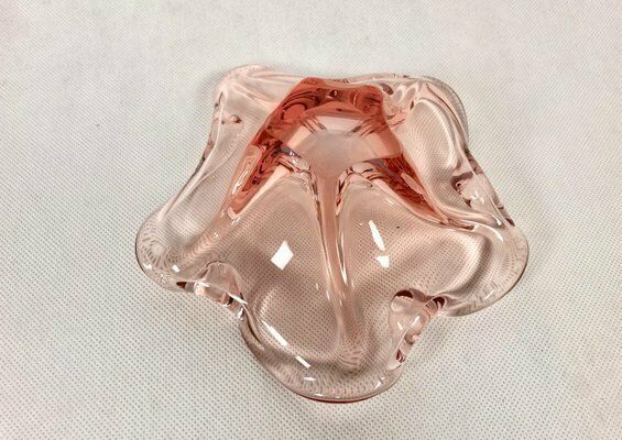 photo furniture Art Glass Ashtray Attributed To Josef Hospodka For Chribska Sklarna, 1960s