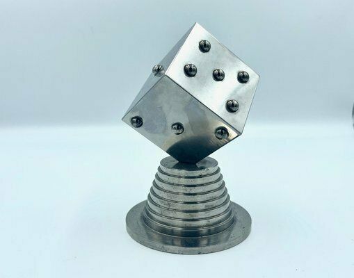 Art Deco Dice Paperweight, 1960s photo buy