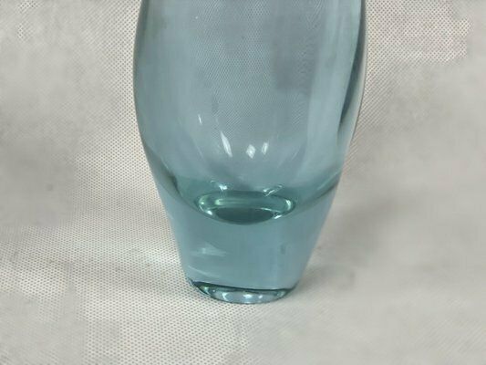 Art Glass Vas Attributed To Miloslav Klinger For železný Brod, 1960s photo for sale