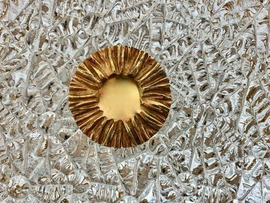 photo furniture Austrian Pendant Lamp In Bronze Gold Plated Murano Glass From Kalmar, 1960s