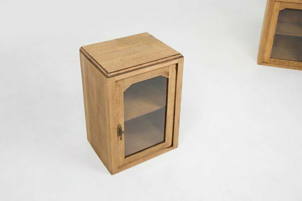 photo furniture Rustic French Table Display Cabinet, 1900s
