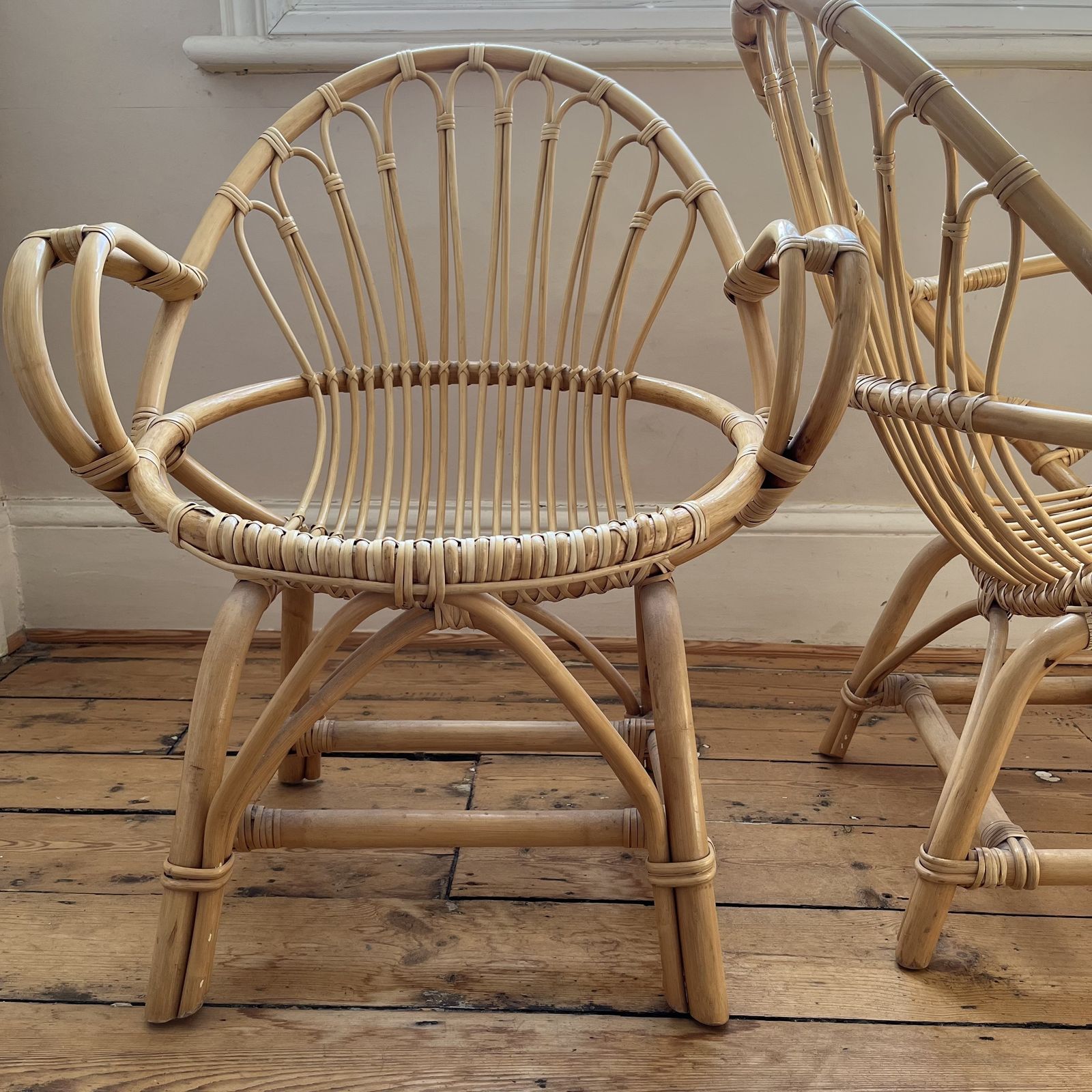 Mid Century French Bamboo Chair photo 295.0
