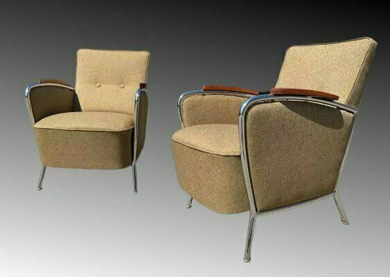 Furniture Vintage Armchairs By József Peresztegi, 1960s, Set Of 2 photo