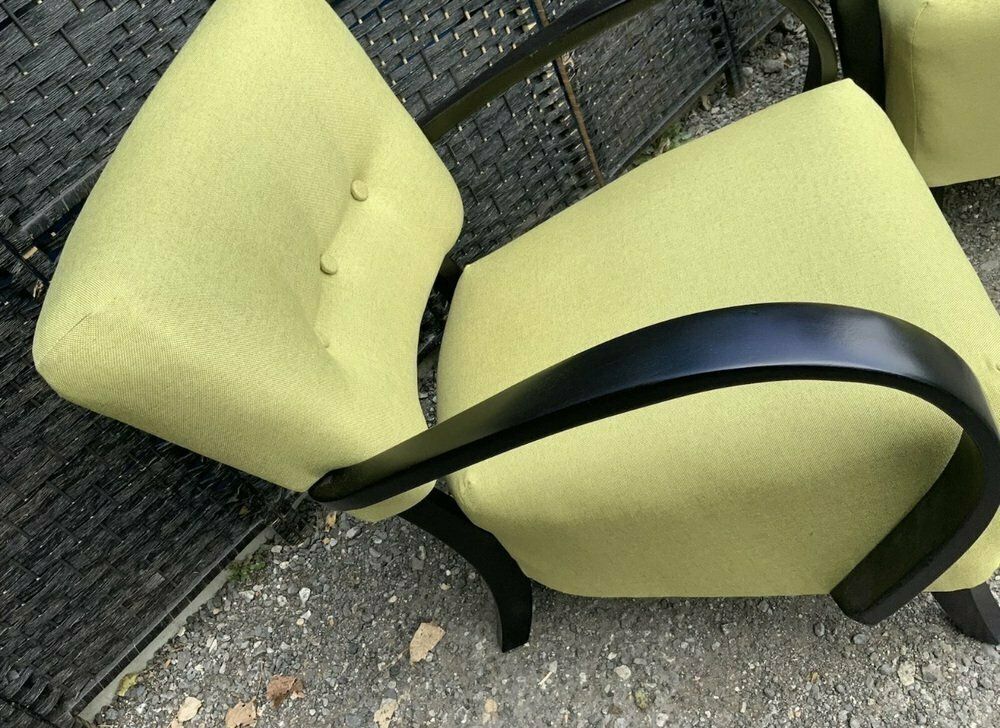 H237 Armchairs By Jindrich Halabala For Up Závody, 1930s, Set Of 2 photo Furniture