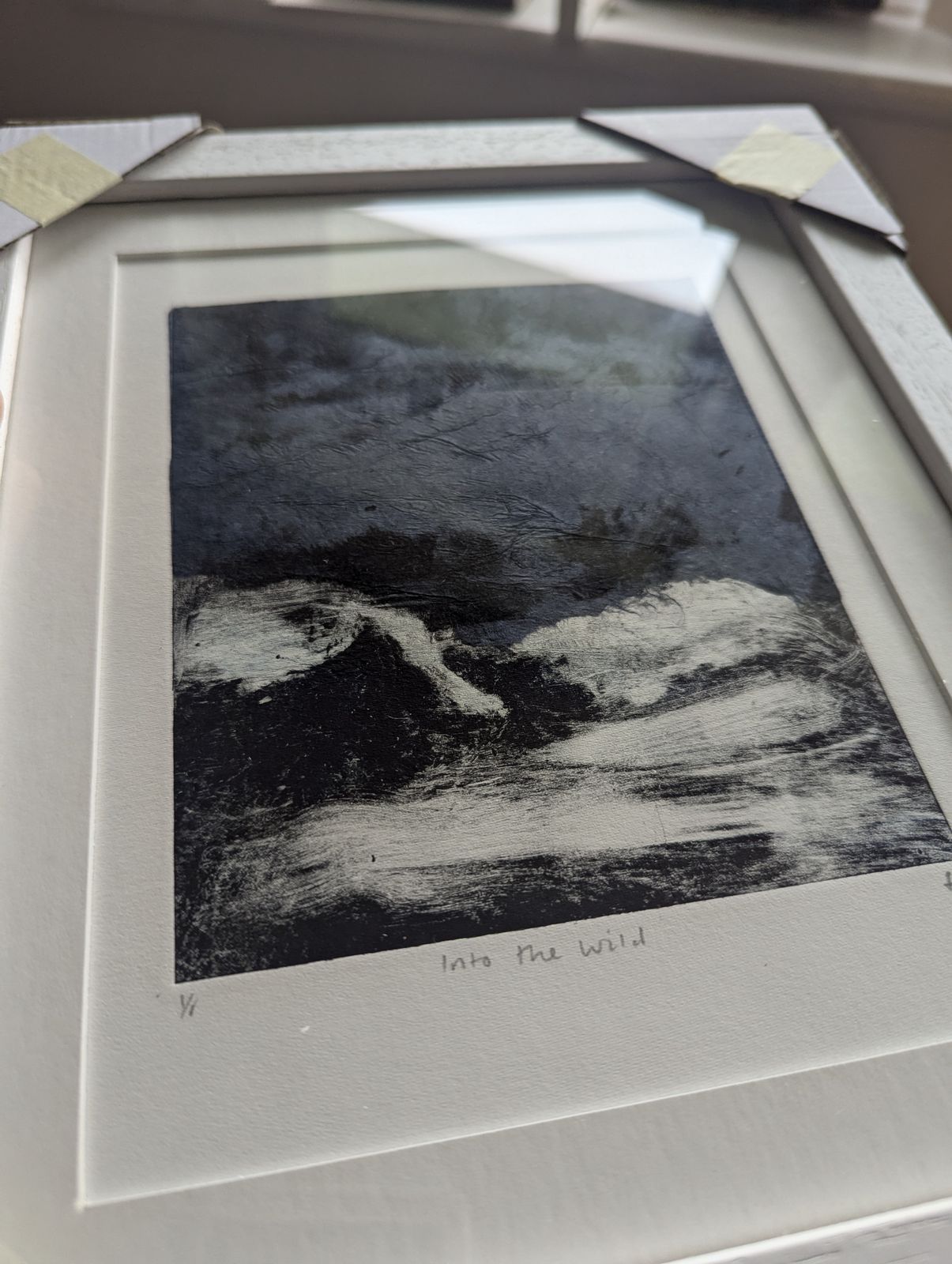 Into The Wild  Oil Painting, 2010s photo vinterior