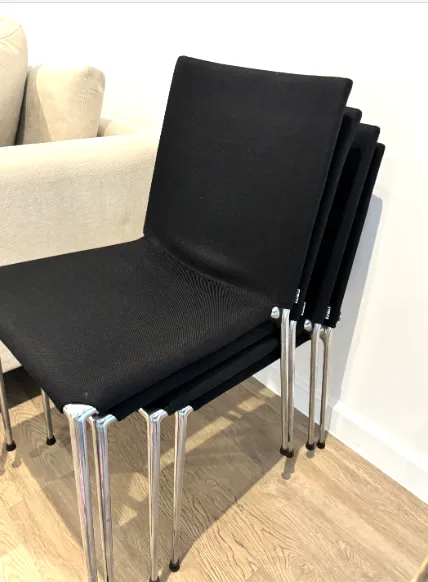 Furniture B&B Italia / Maxalto Set Of 4 Alma Dining Chairs photo