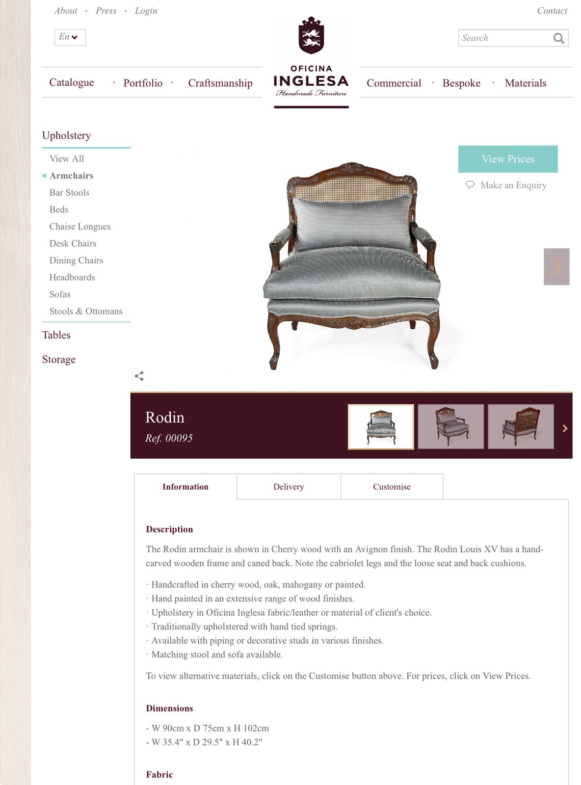 Rodin Armchair photo 600.0