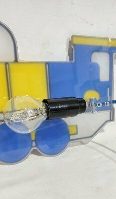 Childrens Wall Lamp, Spain, 1980s photo vinterior