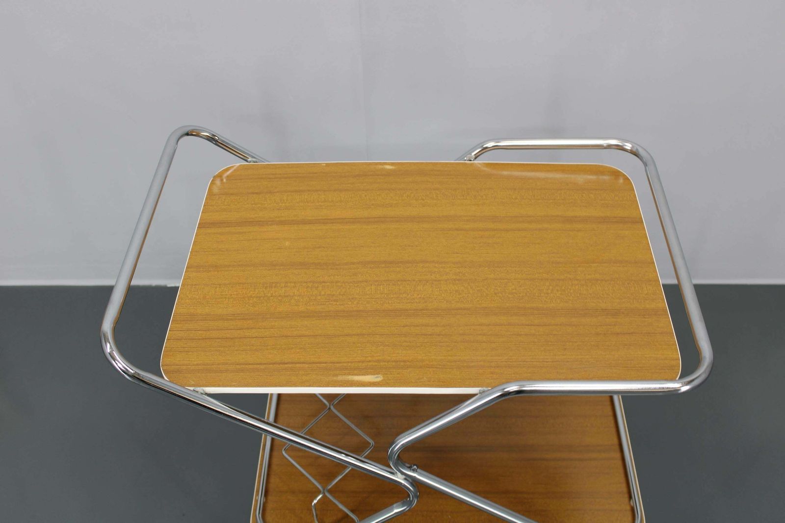 photo vintage 1970s Trolley /Serving Cart, Italy