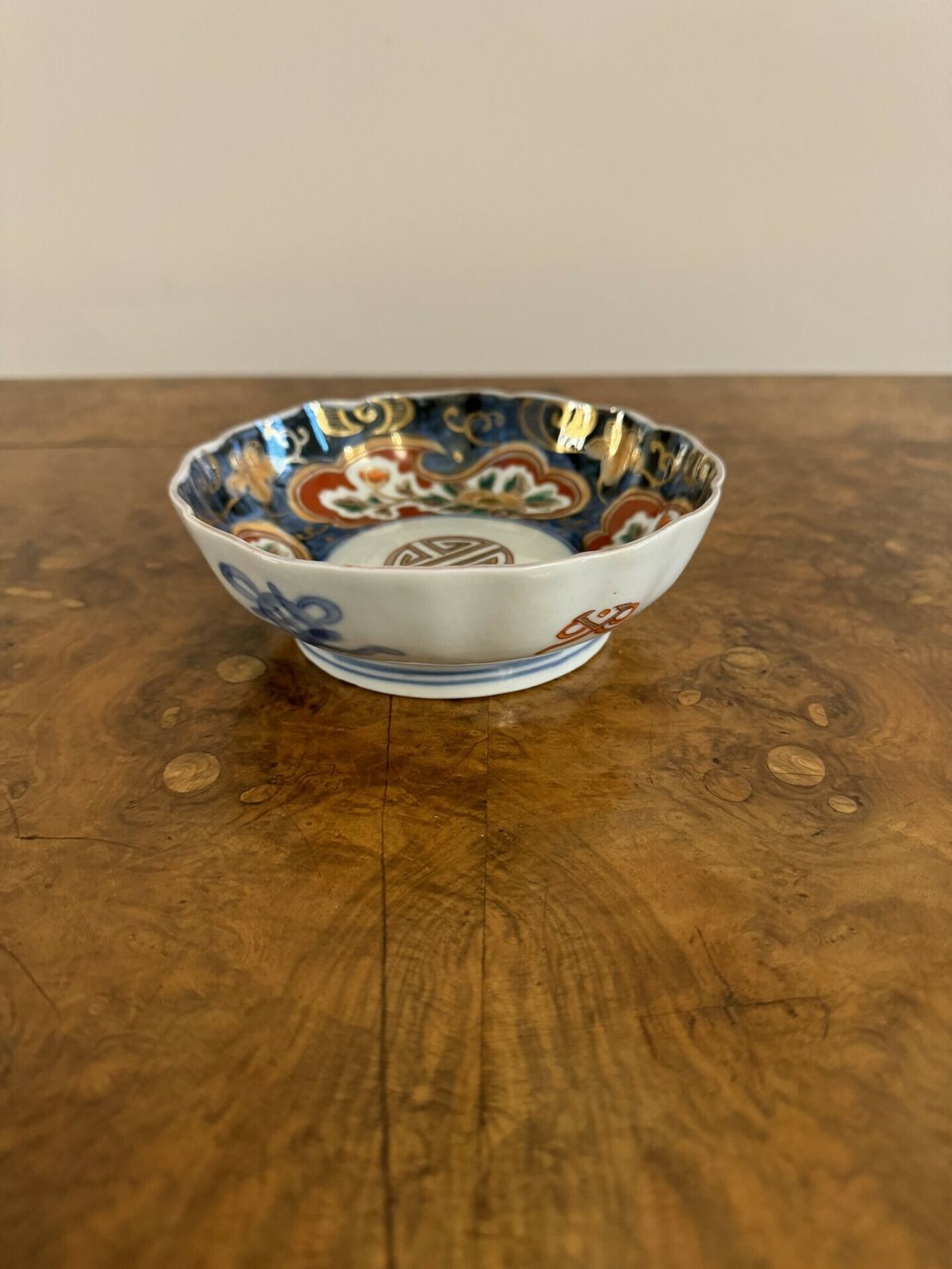 Quality Collection Of Three Unusual Antique Imari Bowls photo vintage