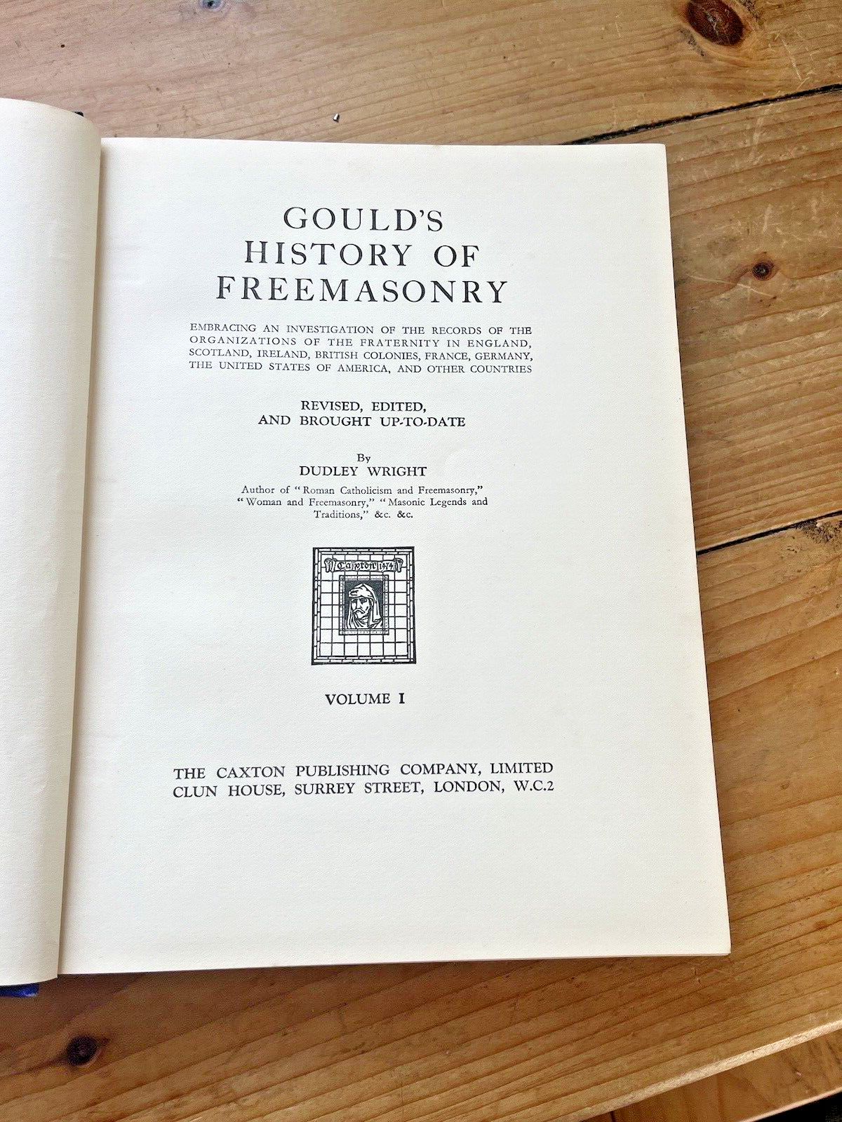 Rare Antique Goulds History Of Freemasonry Caxton Complete 5 Book Set Occult photo buy