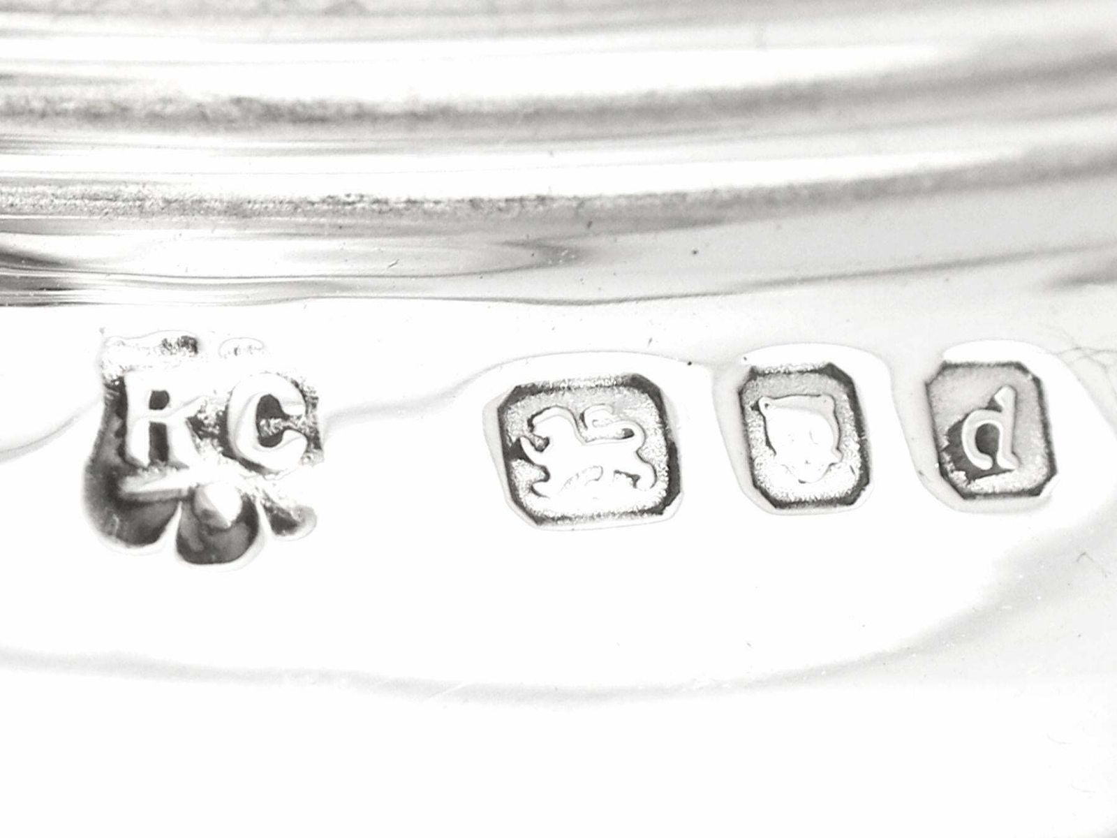 Georgian Style English Sterling Silver Two Light Candelabra Or Centrepiece photo buy