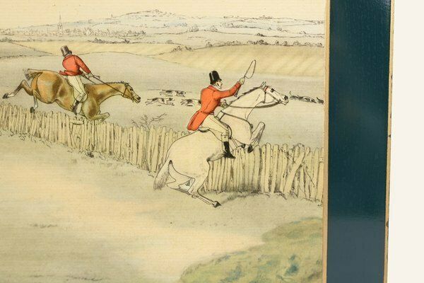 Hollywood Regency Magazine Rack With Painted Scene, France, 1950s photo vinterior