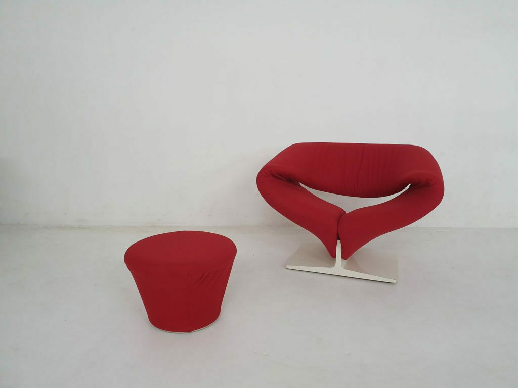 Design Loungestoel Model "Ribbon" Van Pierre Paulin Voor Artifort, Nederland 1966 photo 4575.0