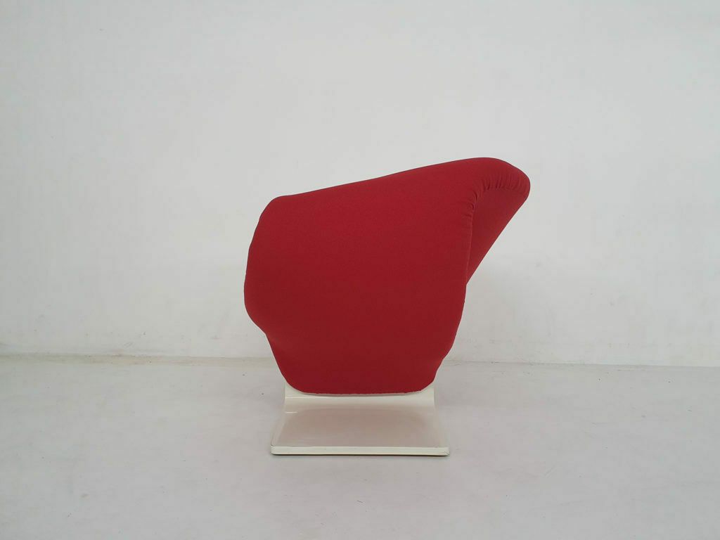 Design Loungestoel Model "Ribbon" Van Pierre Paulin Voor Artifort, Nederland 1966 photo vintage
