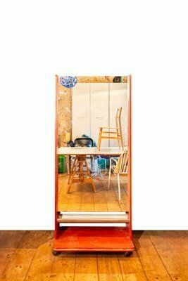 Voltaface Mirror Coat Stand By Giorgio De Ferrari For Colli, Italy, 1972